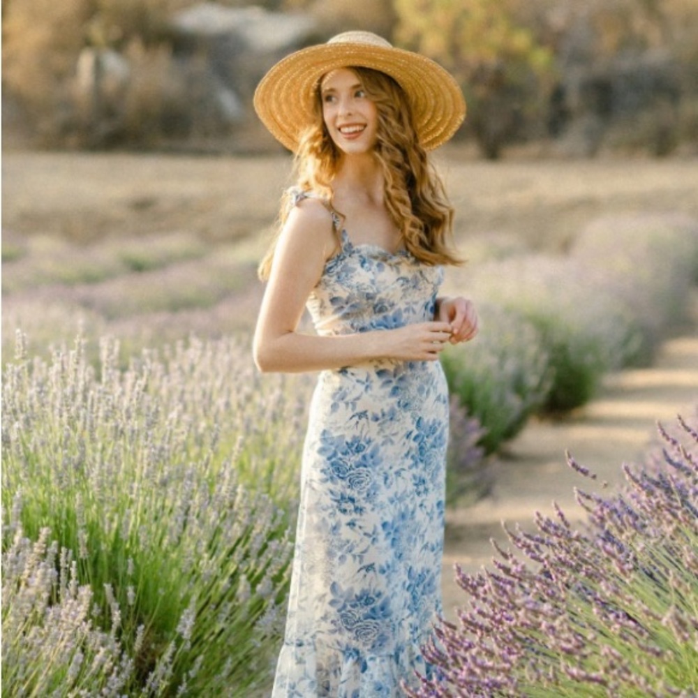 Charlene Tie Shoulder Dress by Morning Lavender Boutique
